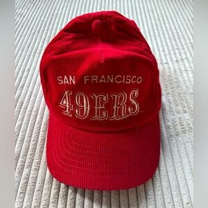 Vintage Corduroy San Francisco 49ers Hat